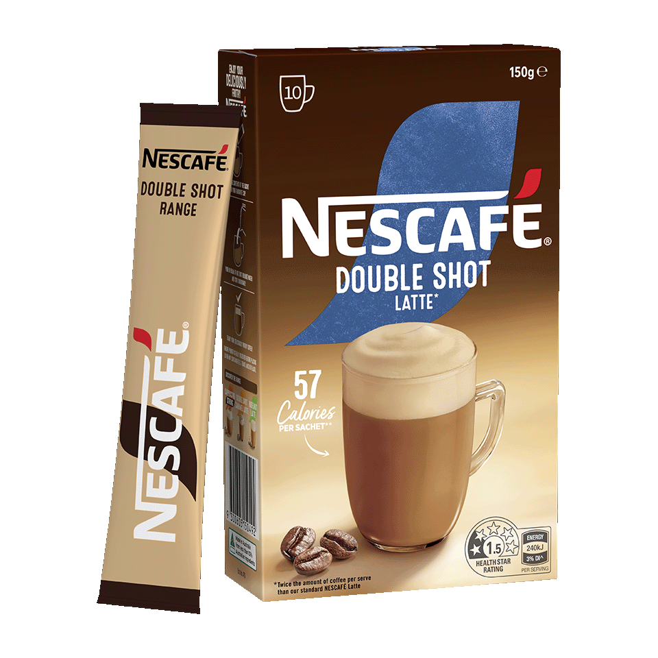 NESCAFÉ® Double Shot Latte sachets