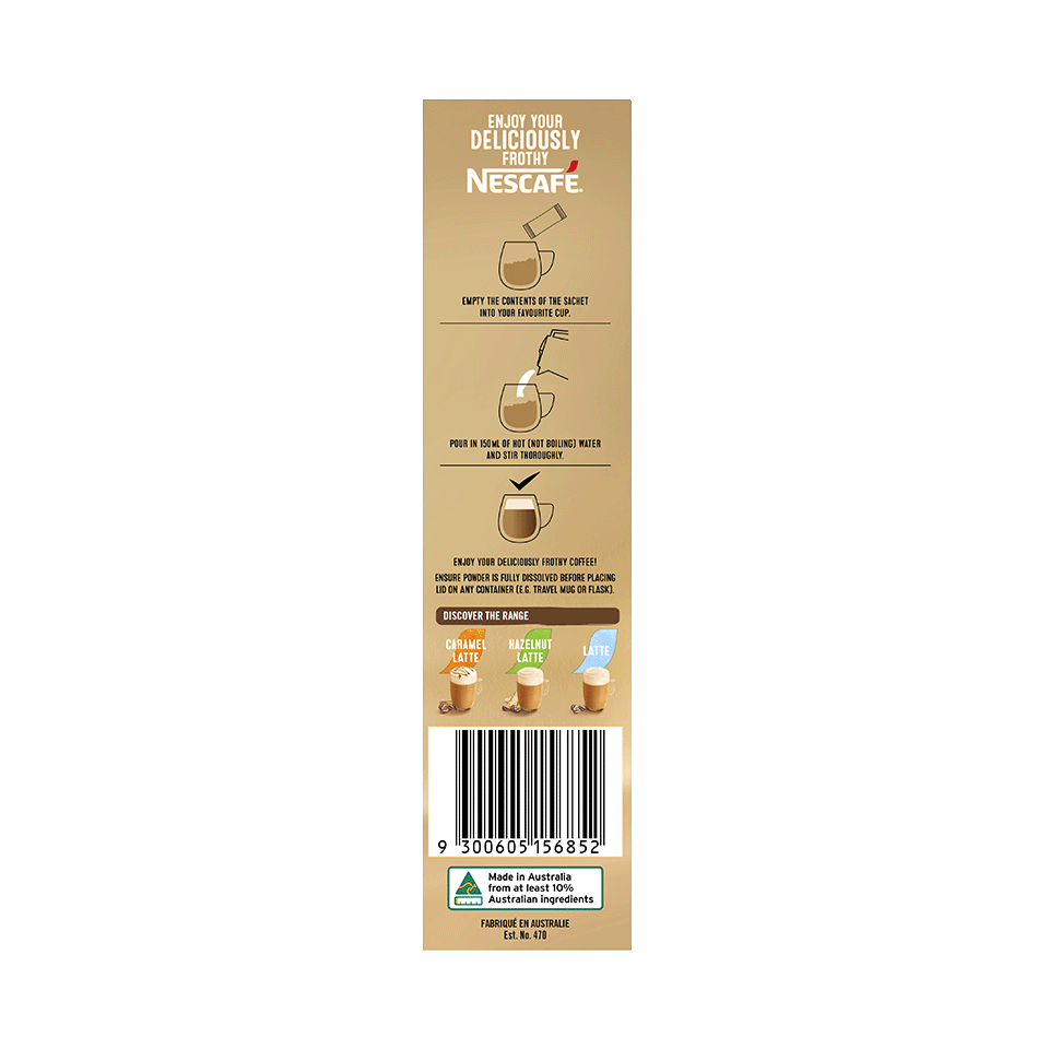 NESCAFÉ® Strong Cappuccino sachets