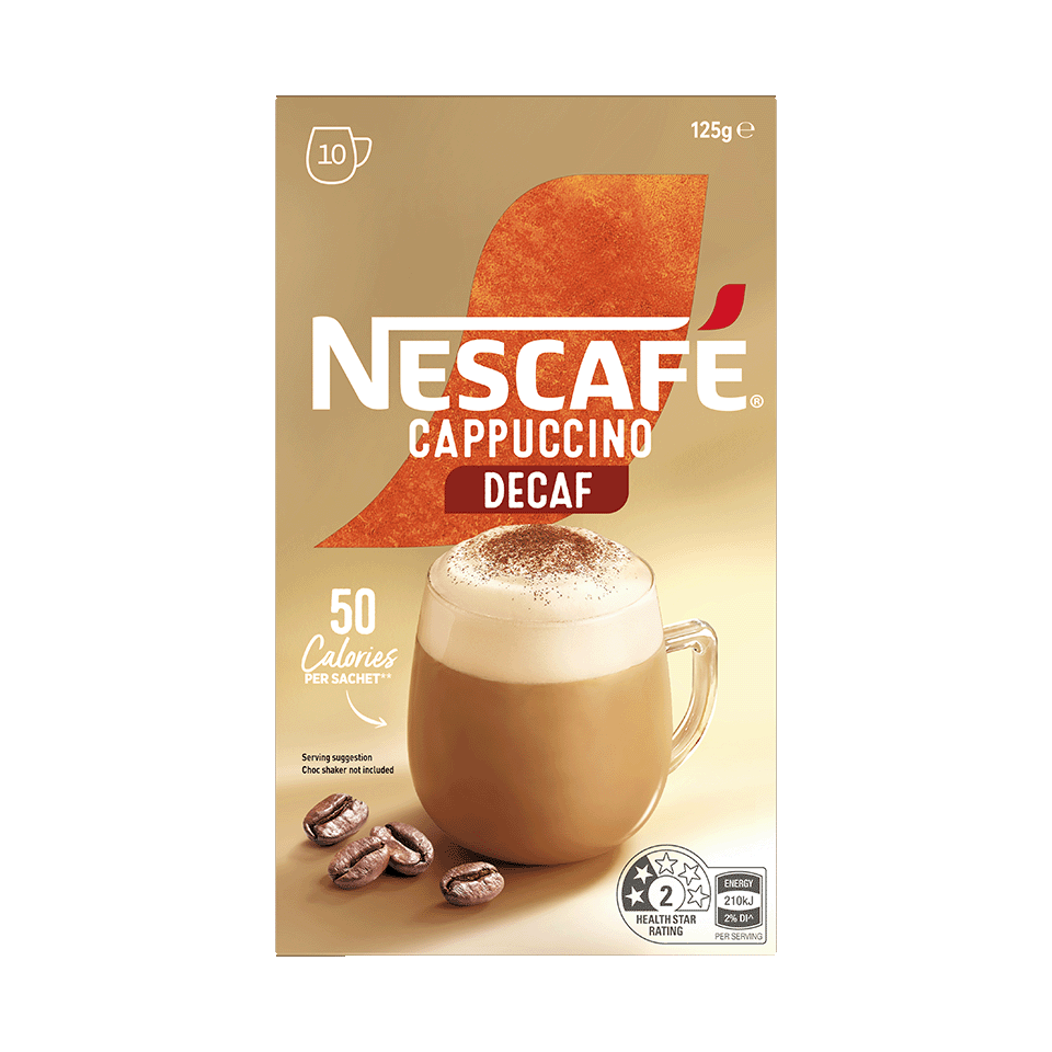 NESCAFÉ® Decaf Cappuccino sachets
