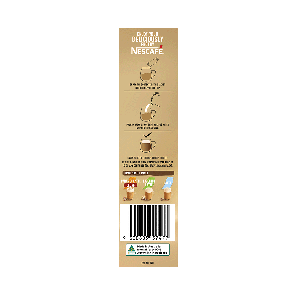 NESCAFÉ® Decaf Cappuccino sachets