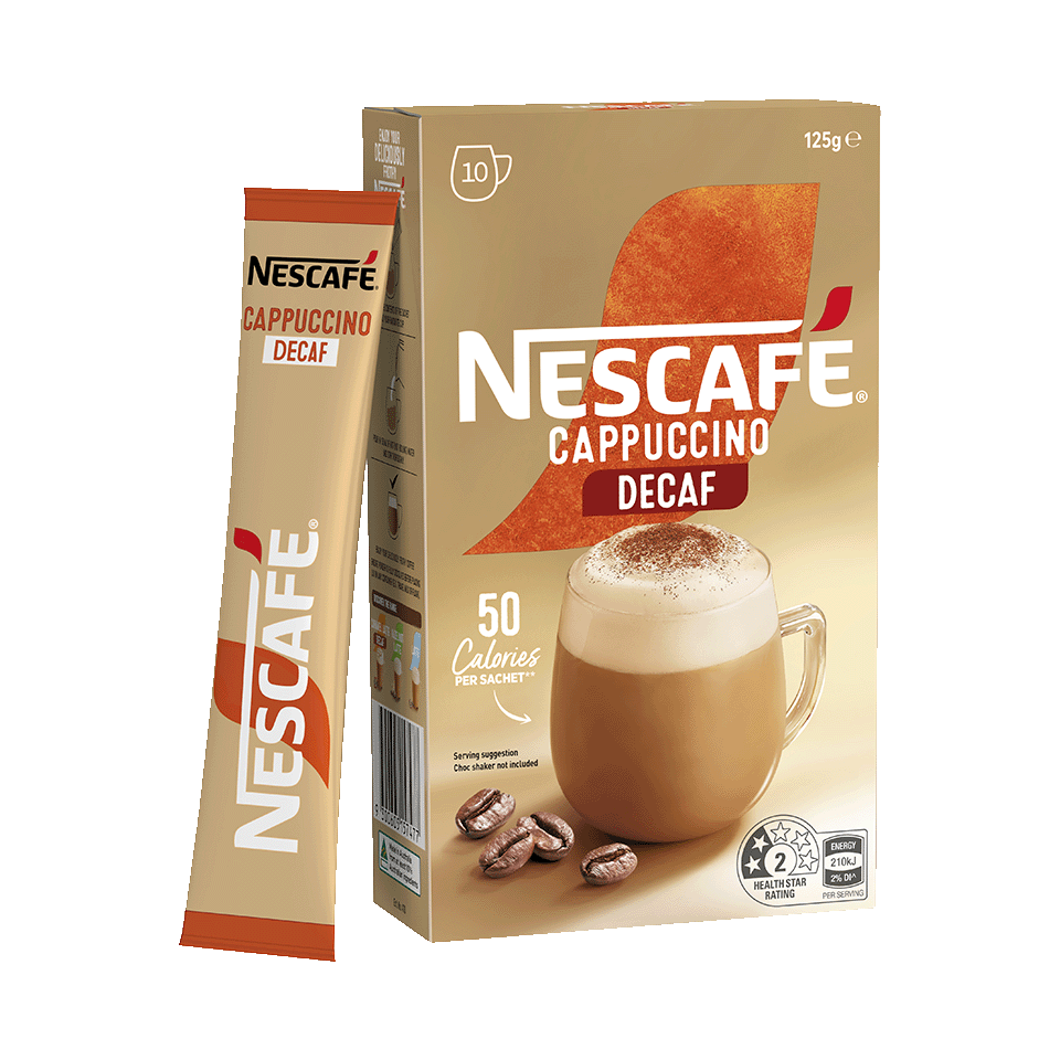 NESCAFÉ® Decaf Cappuccino sachets