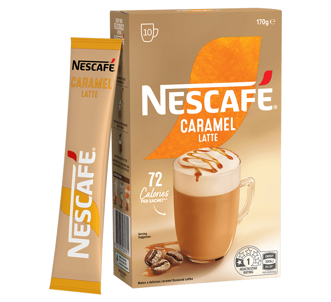 NESCAFÉ creamy and frothy coffee sachets