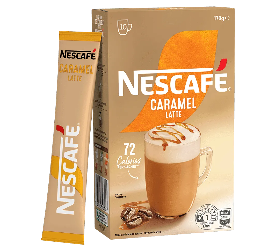 NESCAFÉ creamy and frothy coffee sachets