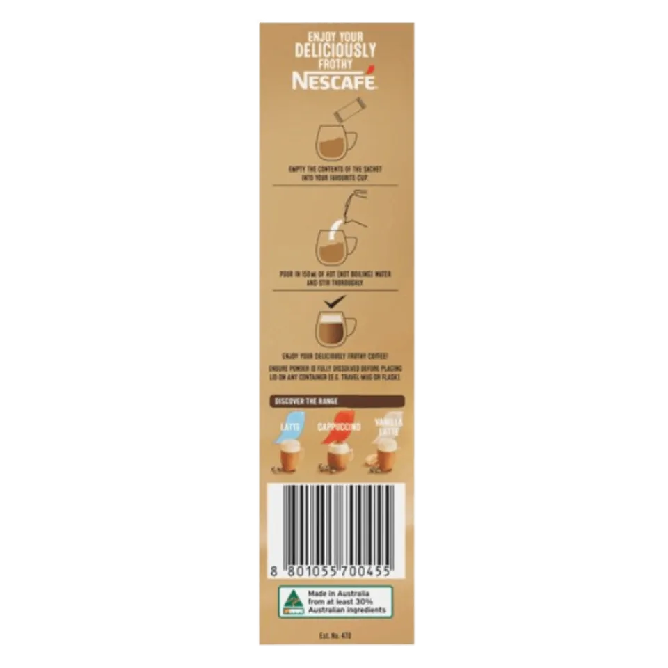 NESCAFÉ® Irish Latte sachets