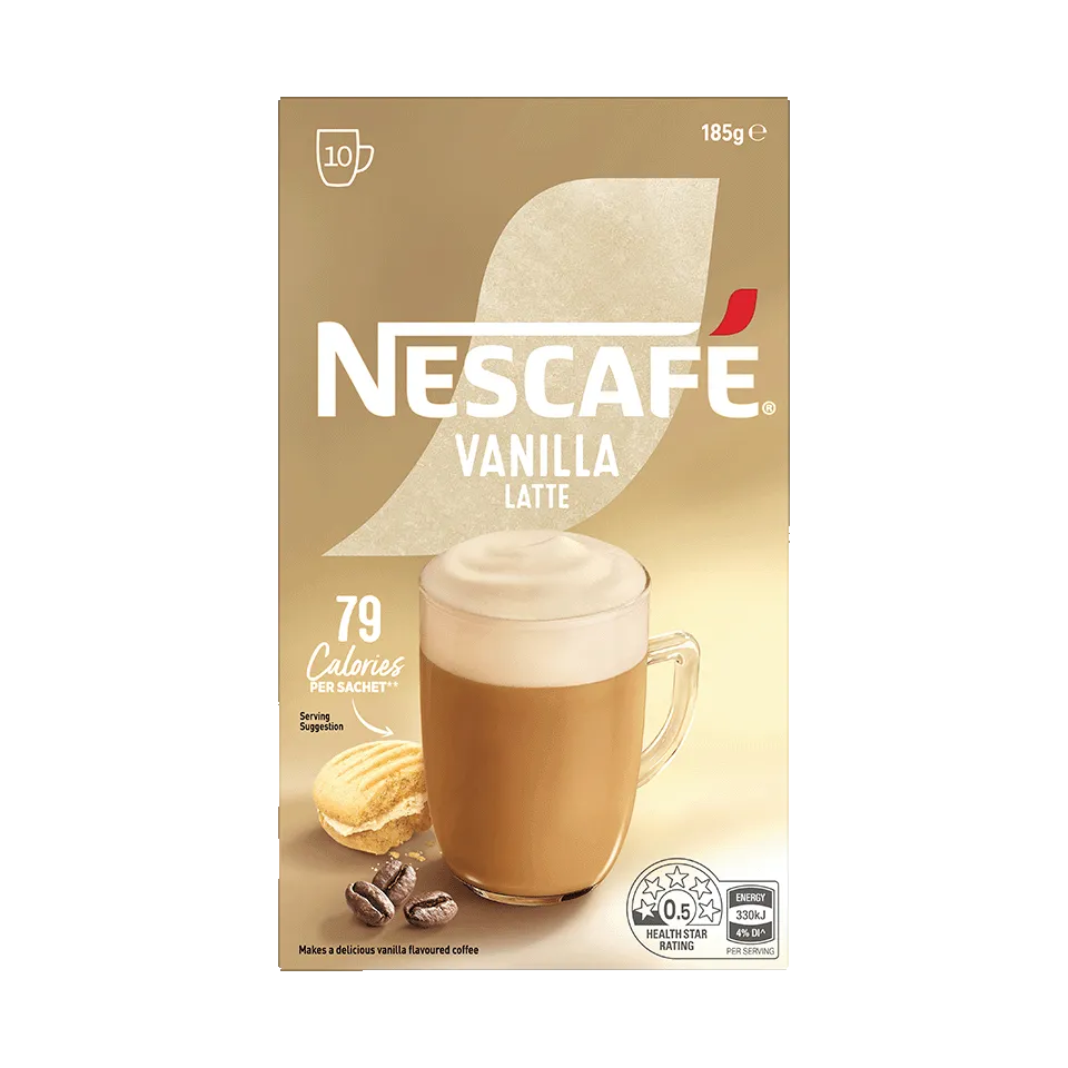 NESCAFÉ® Vanilla Latte sachets