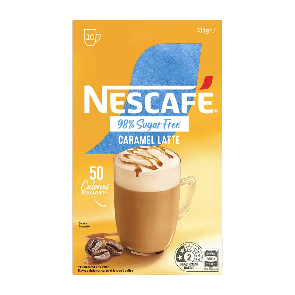 NESCAFÉ® Sugar Free Vanilla Malt Latte Sachets