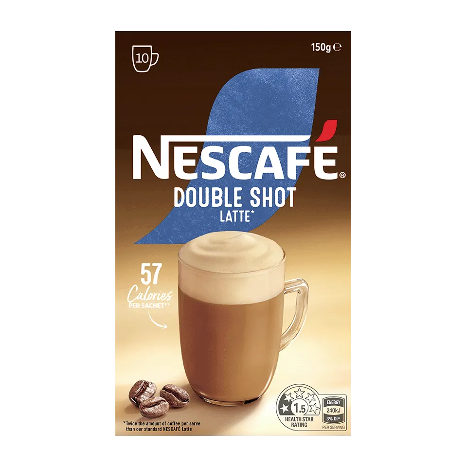 NESCAFÉ® Double Shot Latte sachets