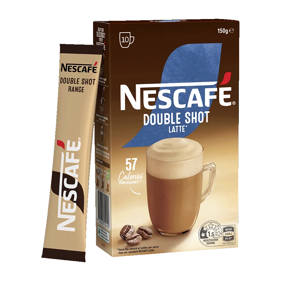 NESCAFÉ® Double Shot Latte sachets