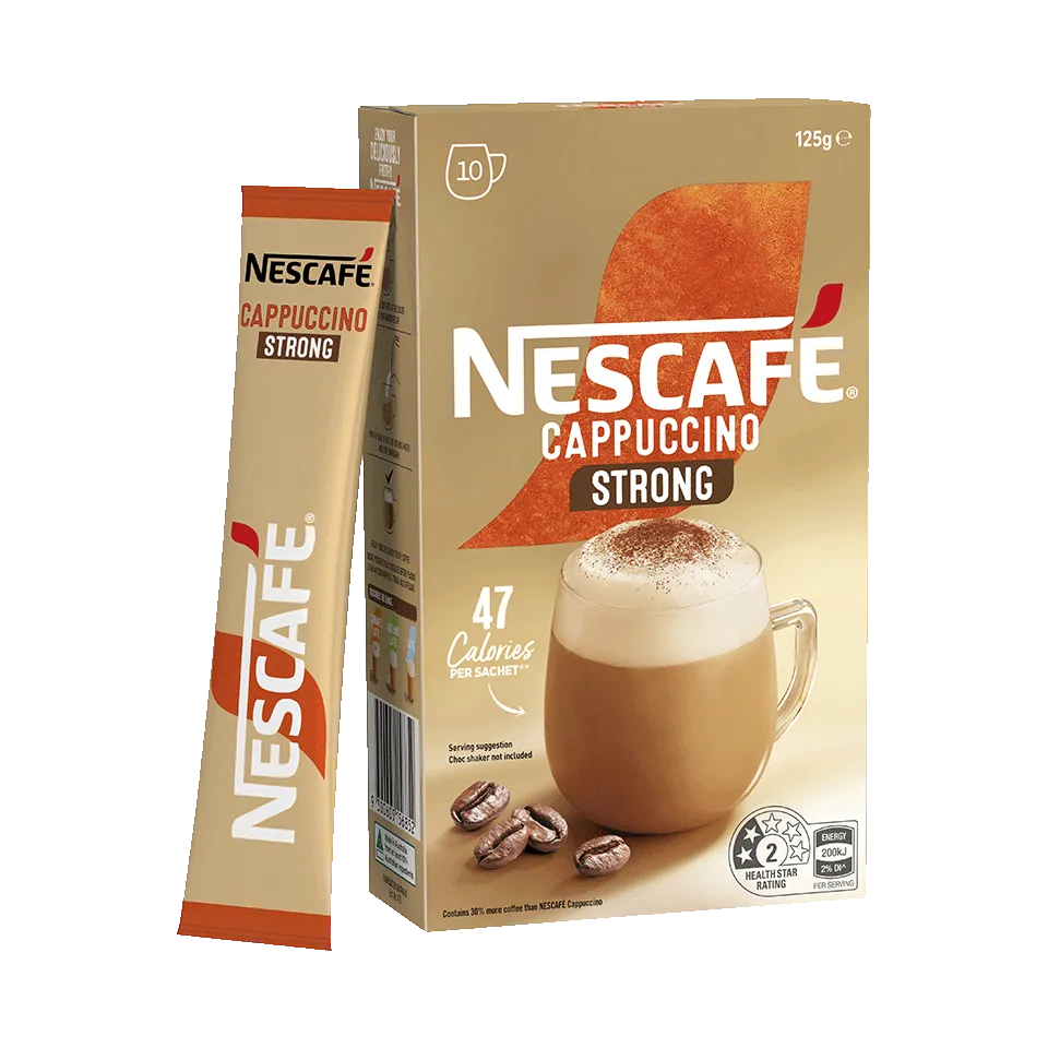 NESCAFÉ® Strong Cappuccino sachets