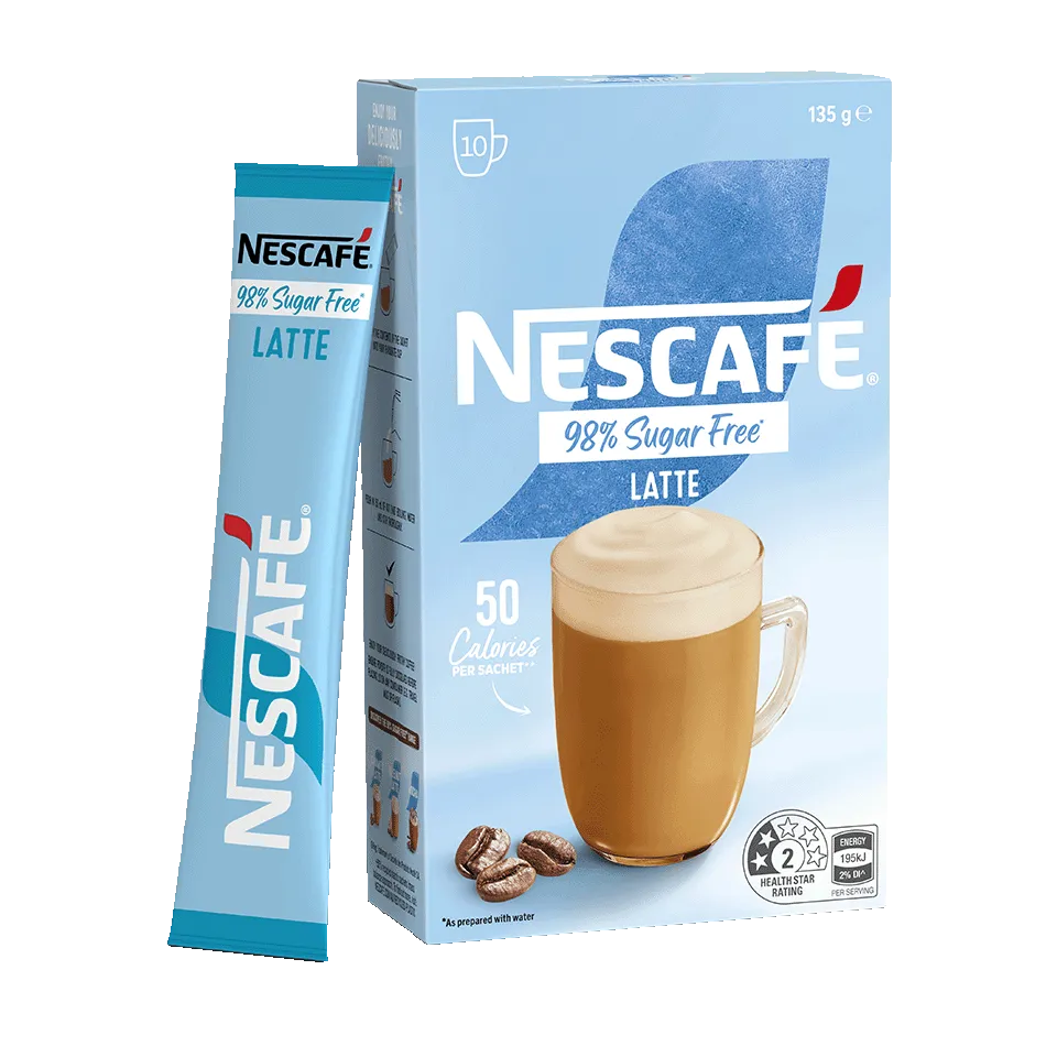 98% Sugar Free Latte