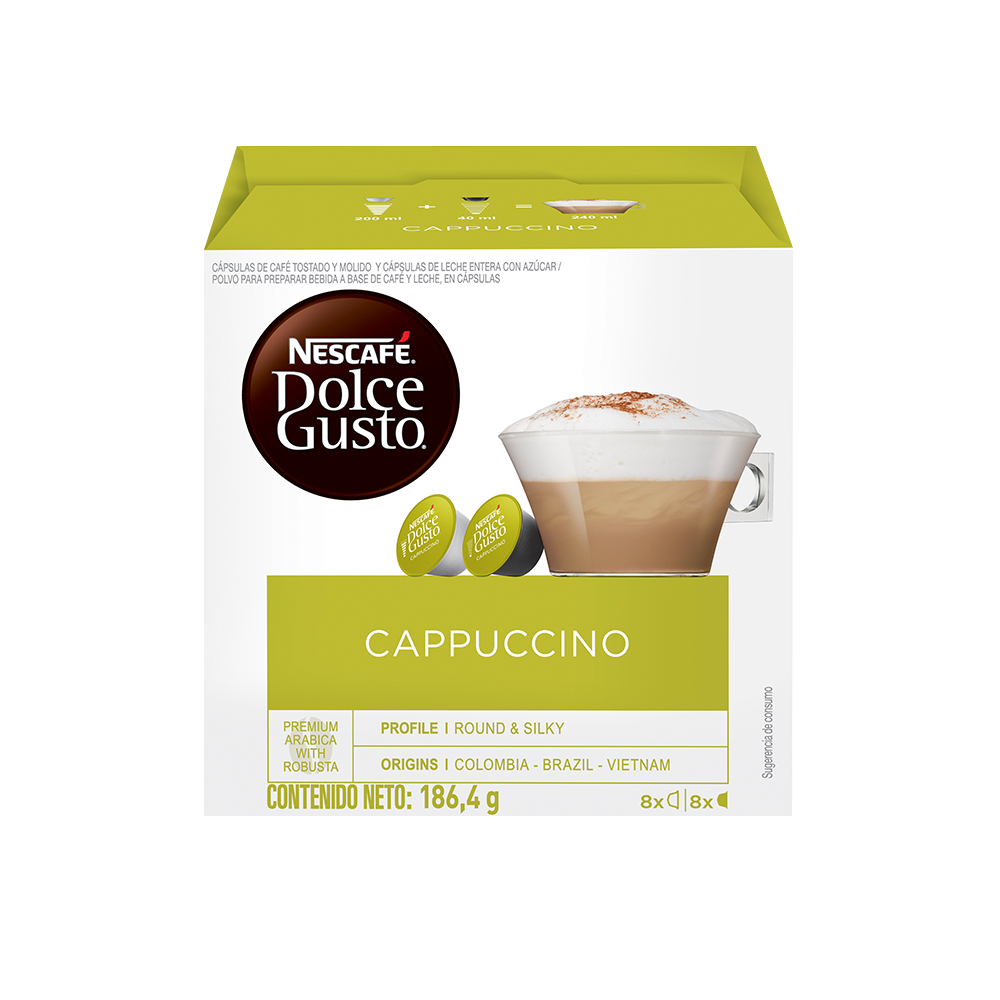 Cápsulas Dolce Gusto Cappuccino