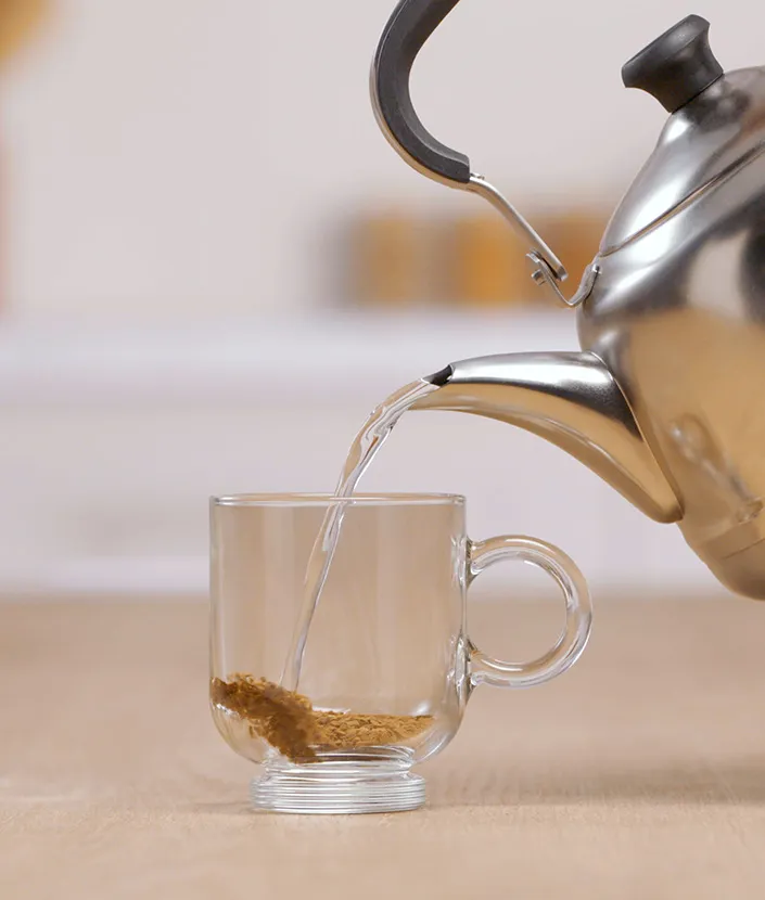 Latte de caramelo paso 1