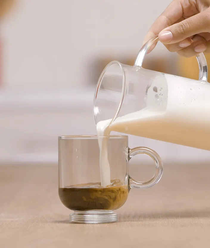 Latte de caramelo paso 4