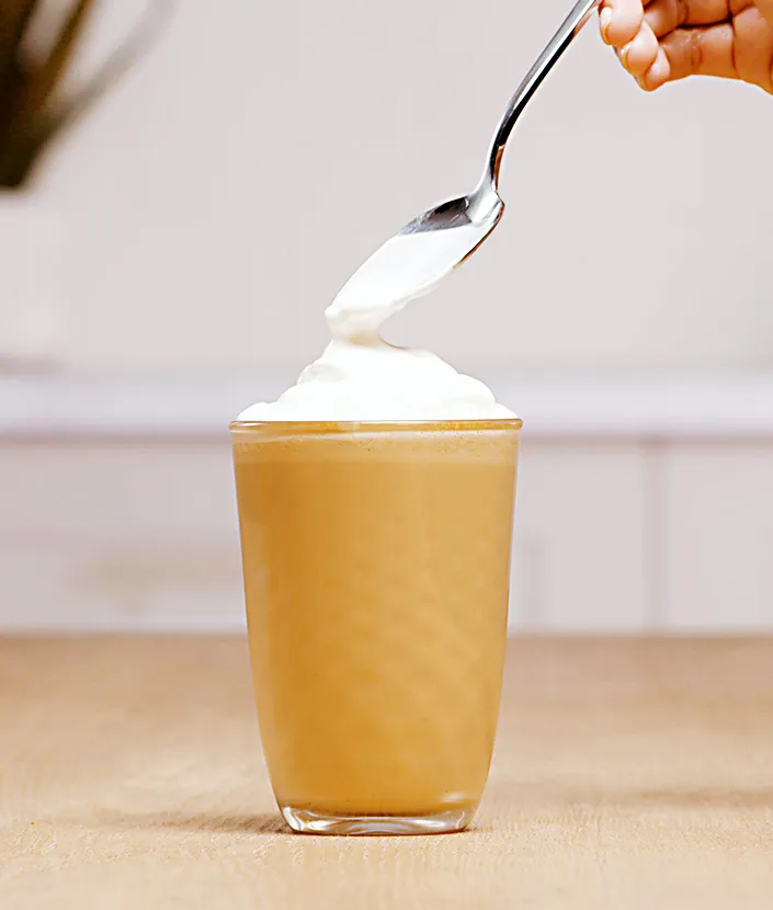 Frappé moca paso 6