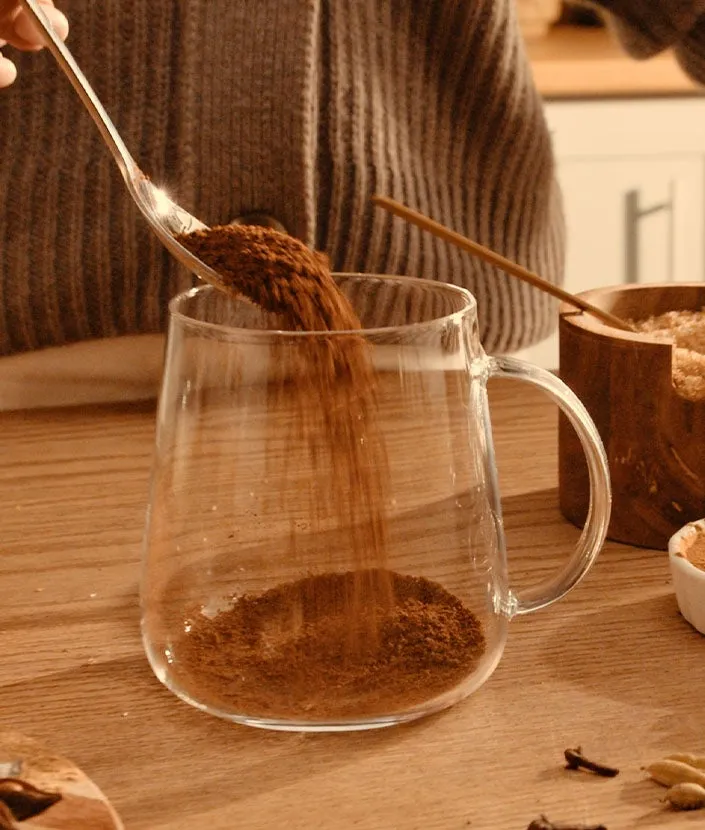 Añadir el café con las especias
