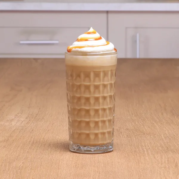 Receta frappé de caramelo