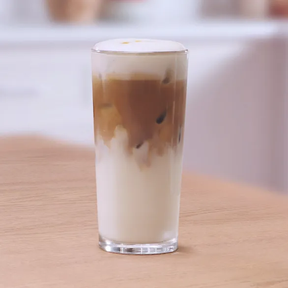 Receta Latte Helado de Caramel Macchiato