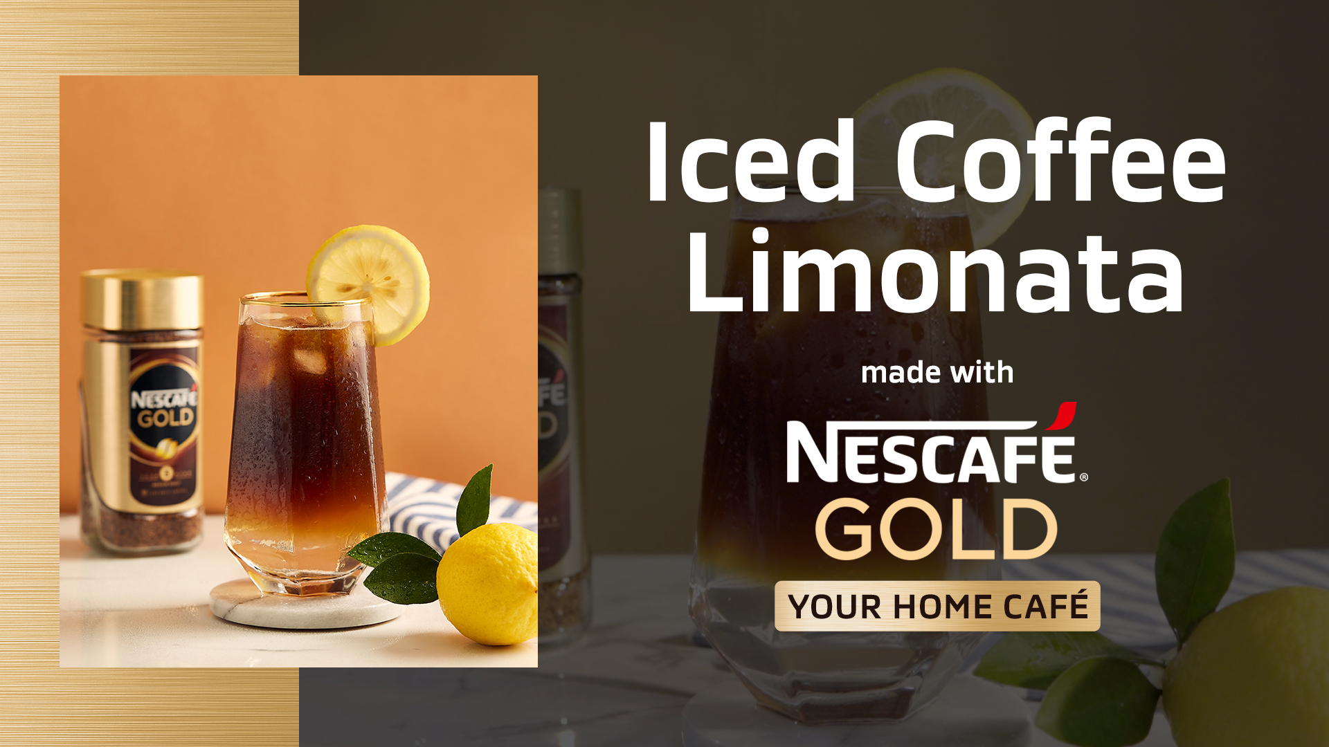 Iced Coffee Limonata recipe