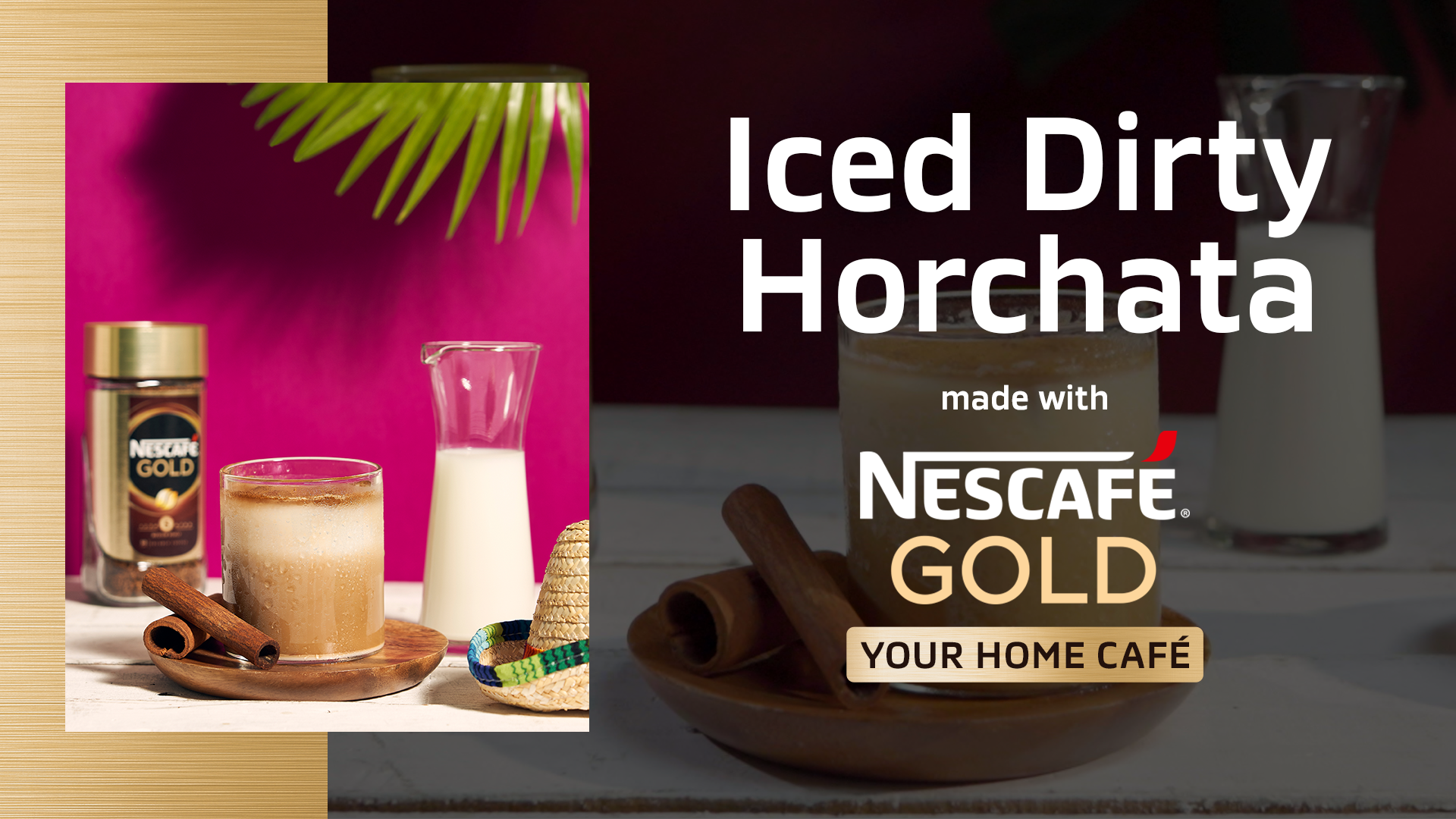 Iced Dirty Horchata recipe