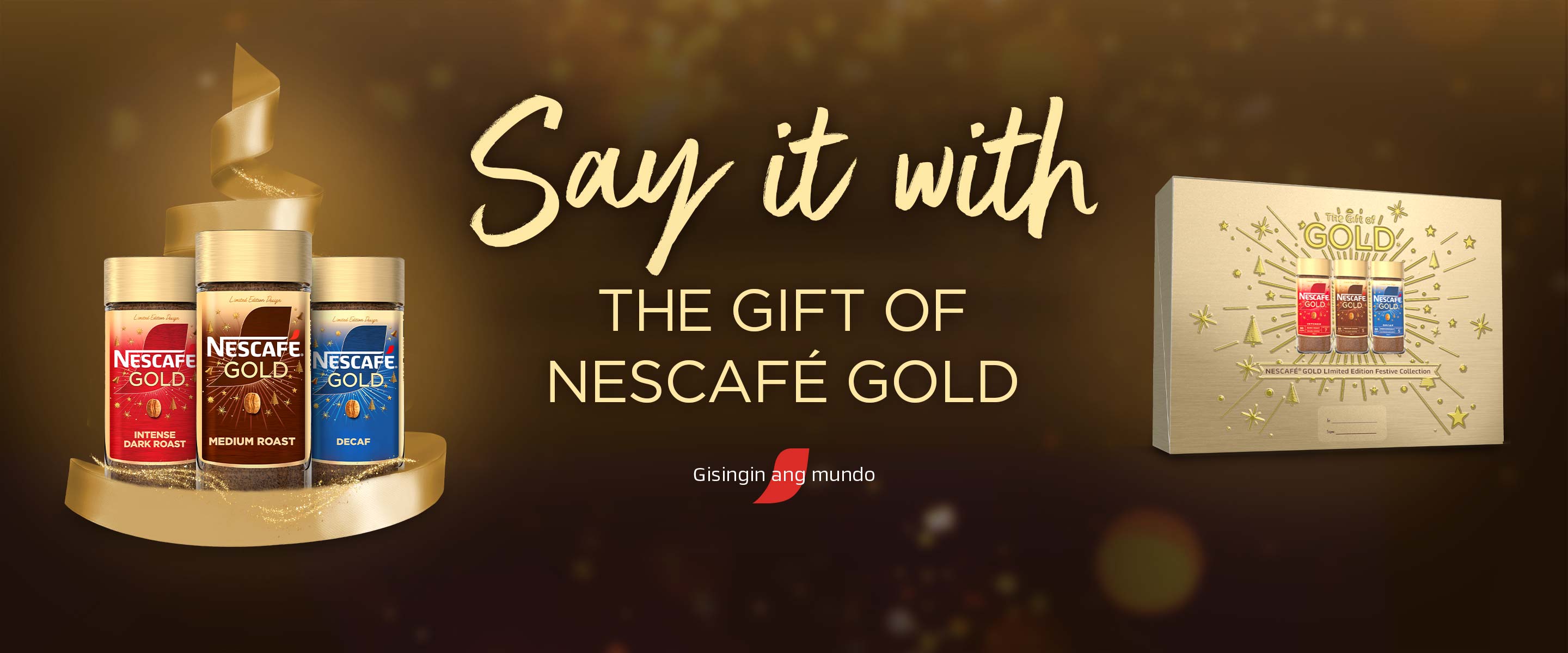 Elevate your holidays with NESCAFÉ GOLD!