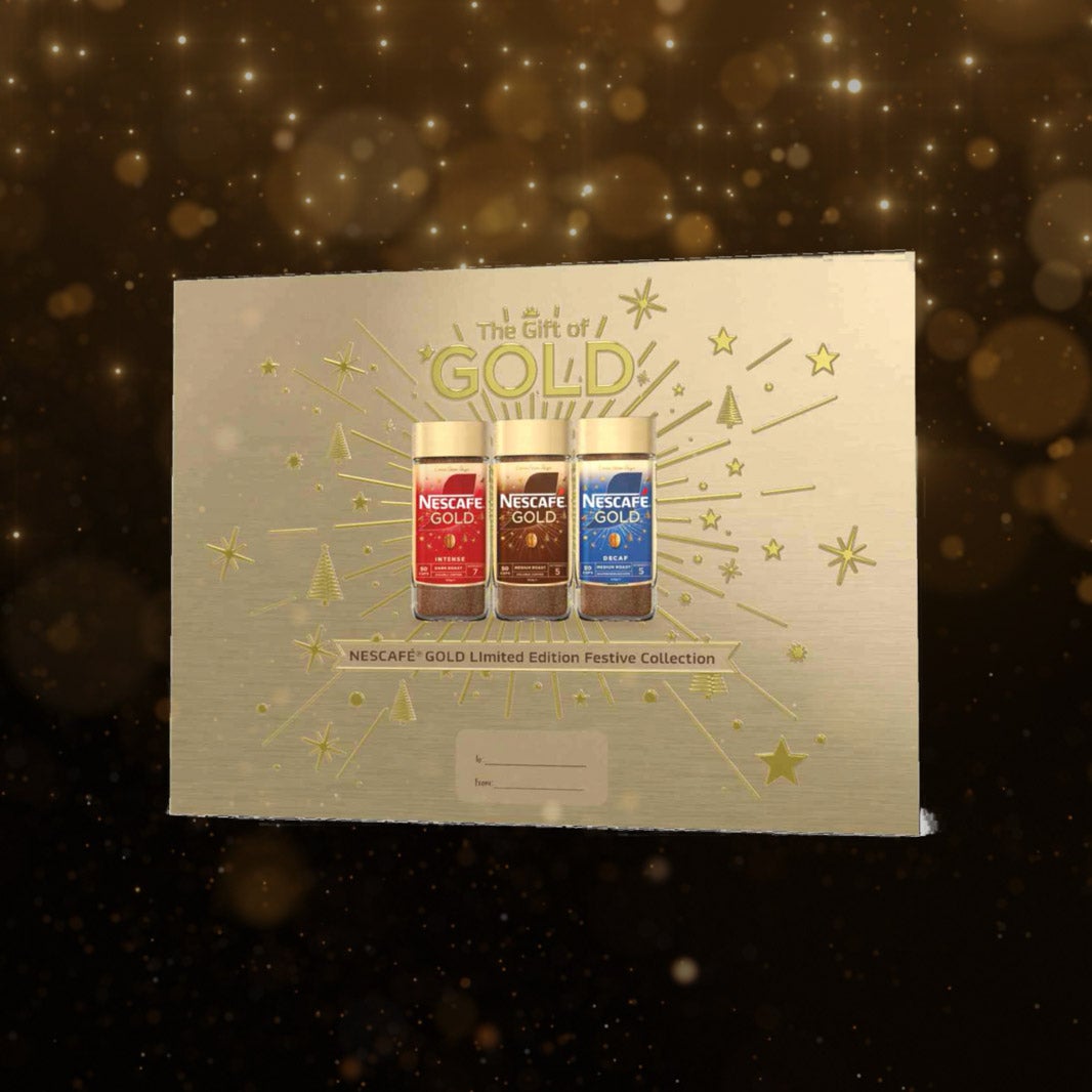 Say it with the gift of NESCAFÉ GOLD