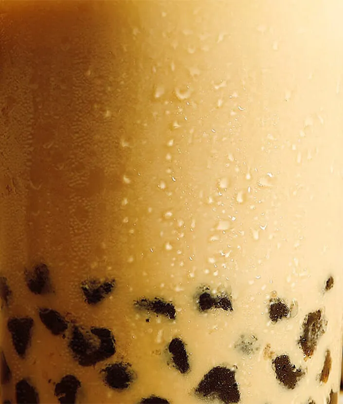 Iced Milk Tea Coffee with Pearls