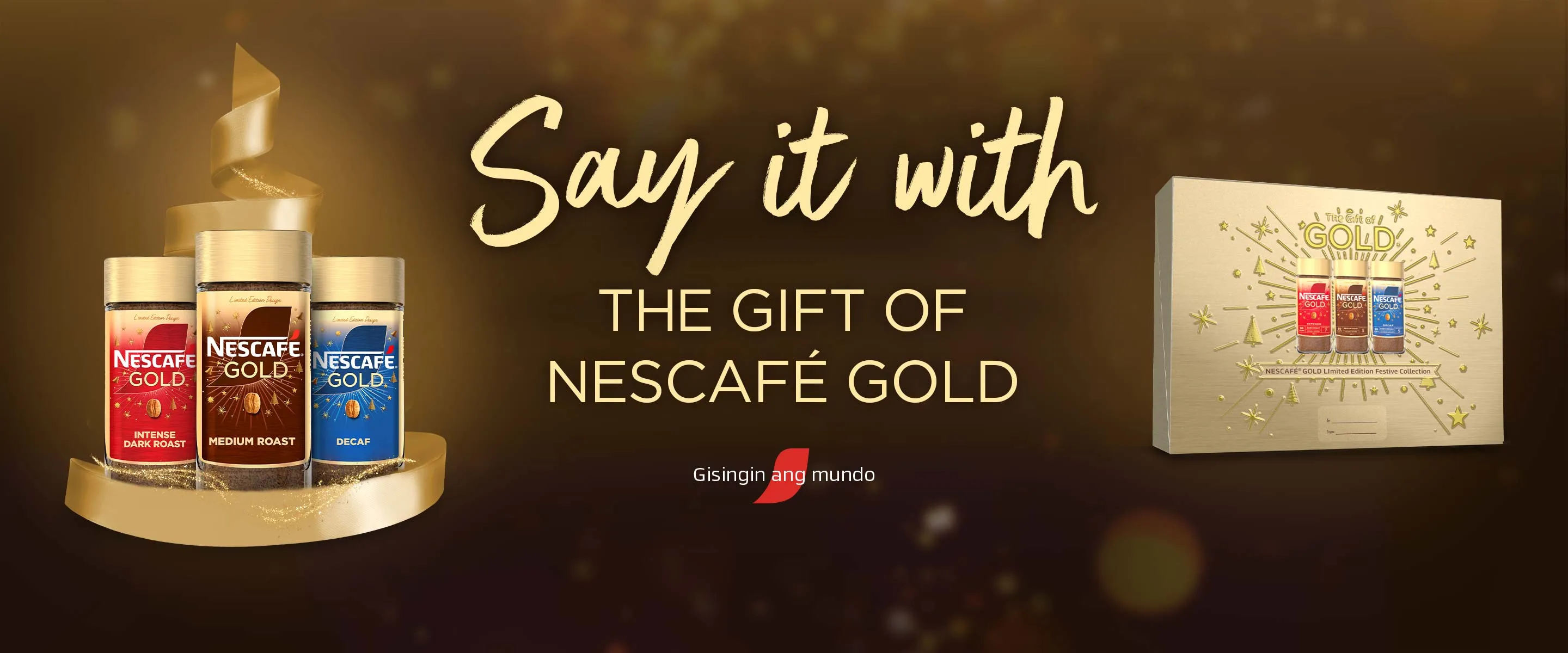 Elevate your holidays with NESCAFÉ GOLD!