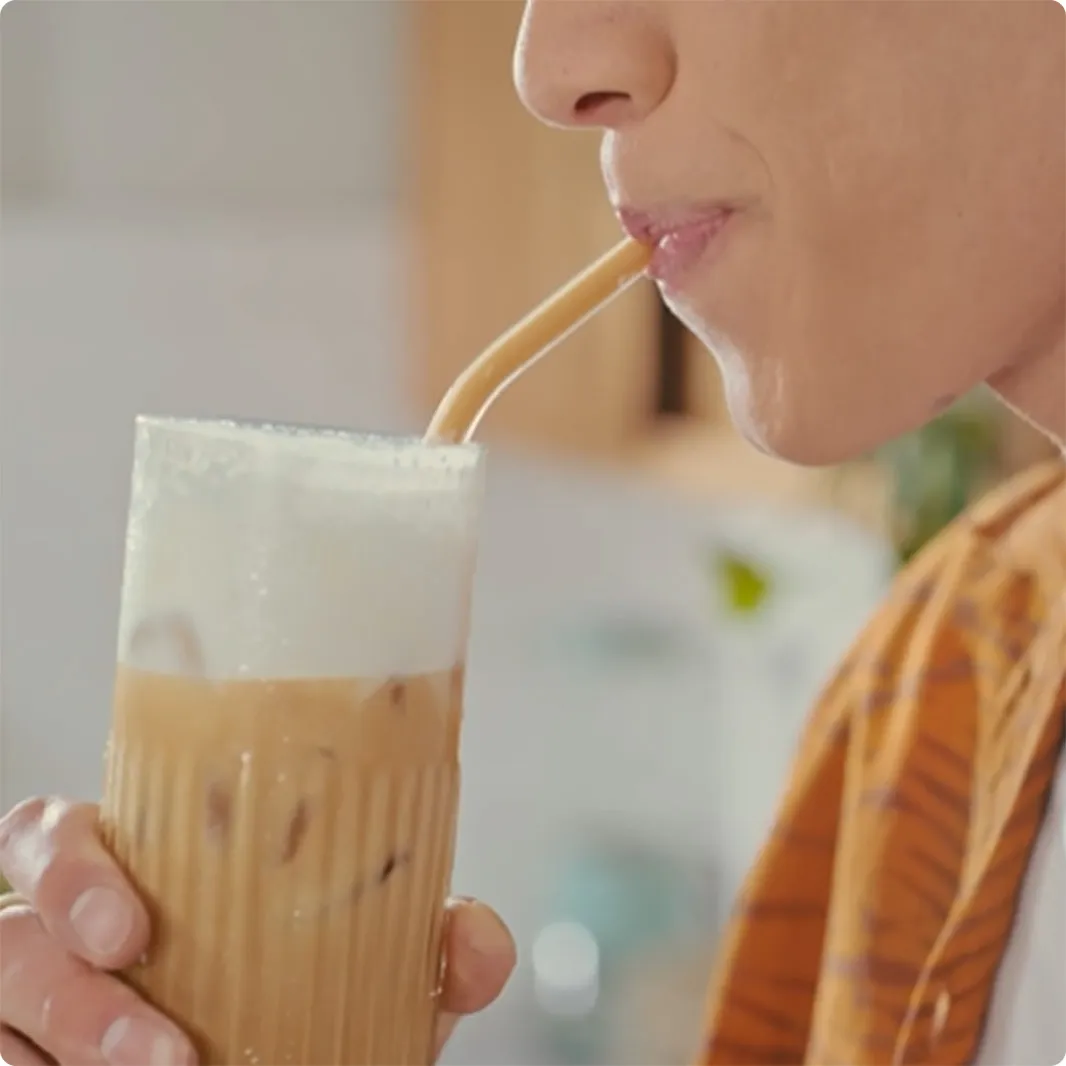 Café Frappé with Honey
