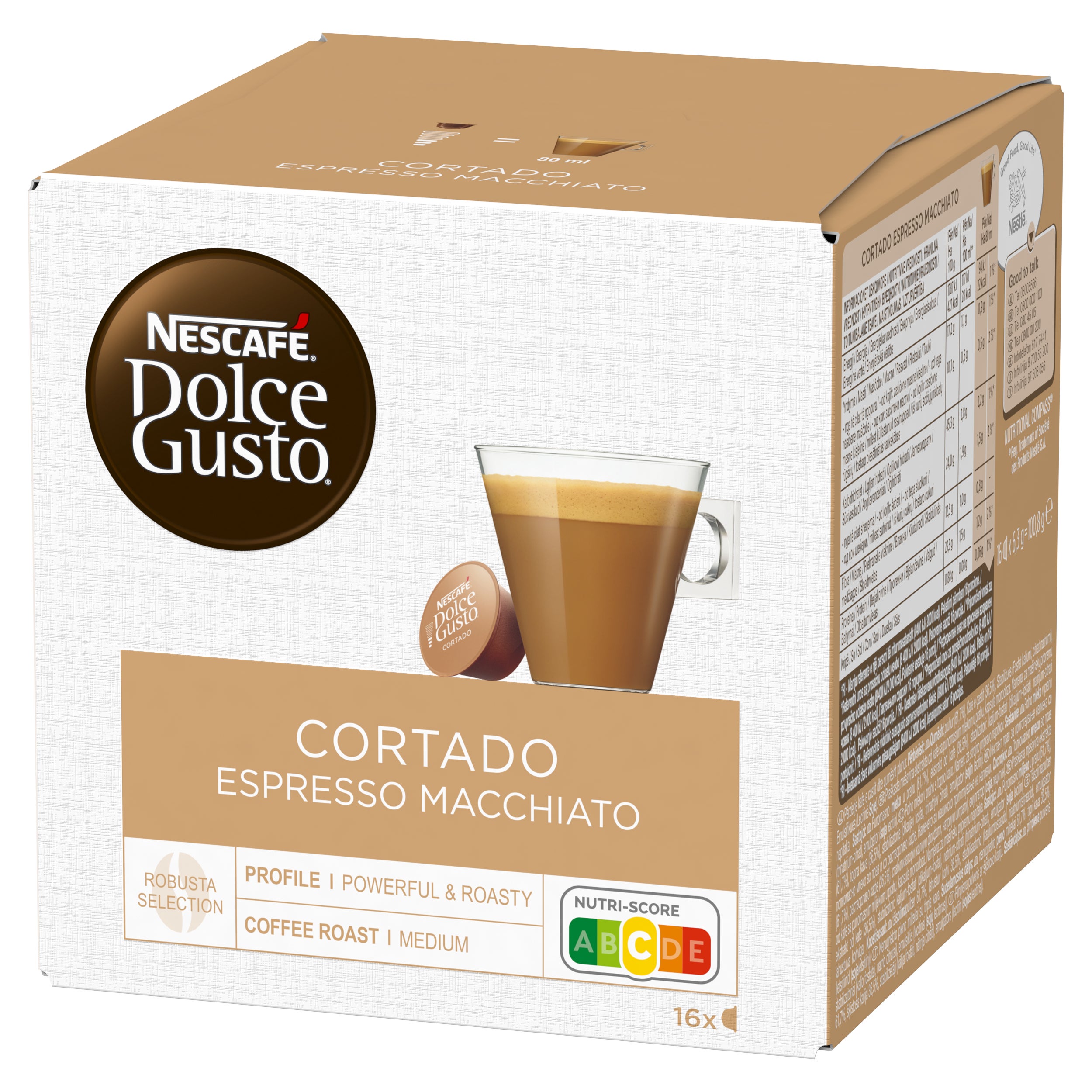 Dolce Gusto Cortado Pods