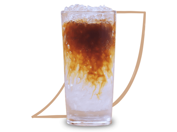 kubek z zimną kawą