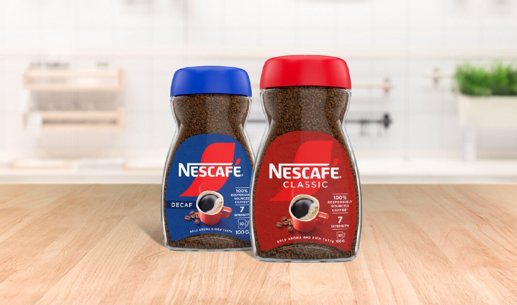 gamę kaw rozpuszczalnych NESCAFÉ®