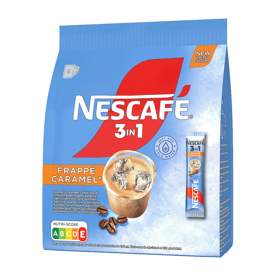 nescafé frappe caramel