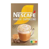 nescafe cappuccino o smaku waniliowym