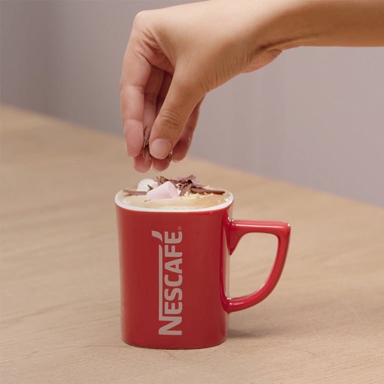 Chocolate hazelnut mocha