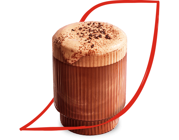 Chocolate Caramel Brownie Mocha mug