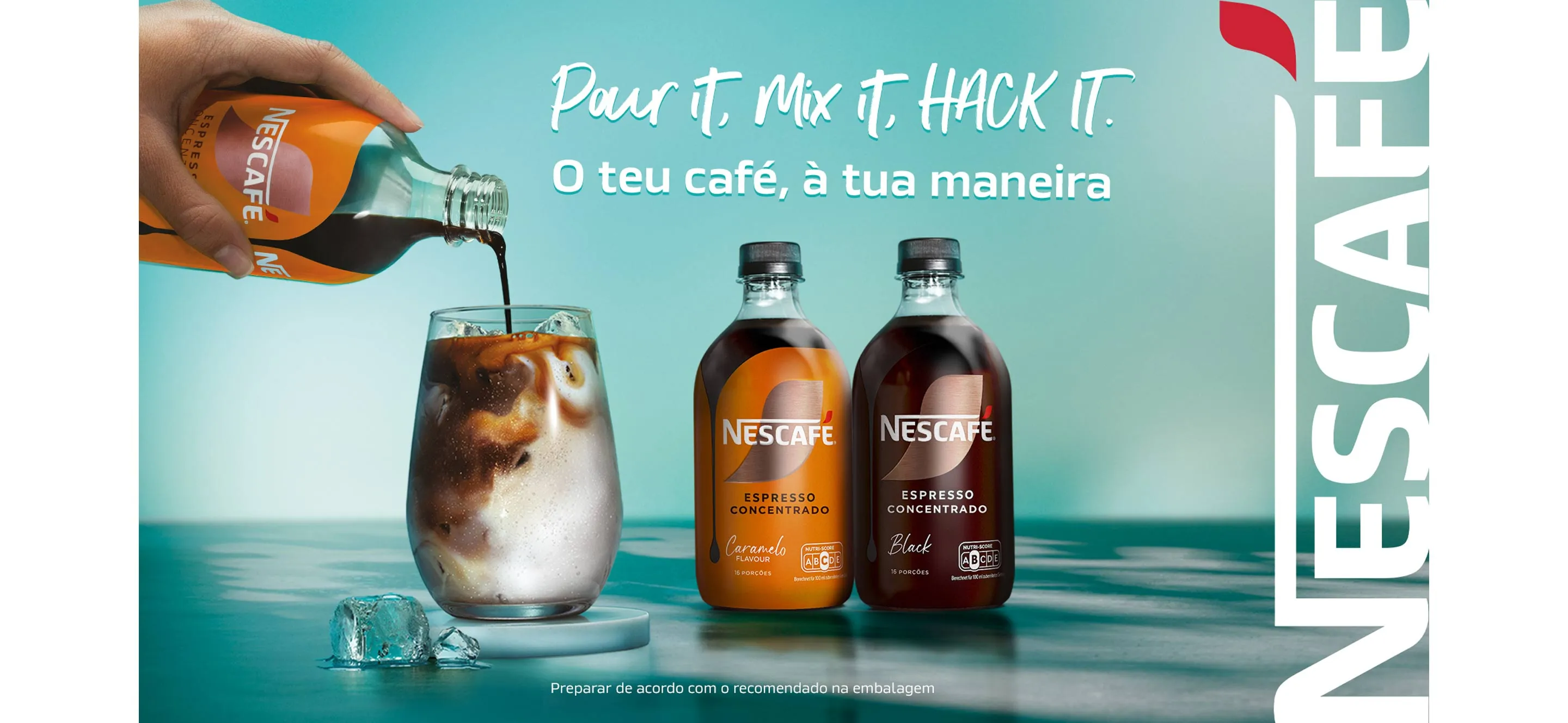 NESCAFÉ Espresso Concentrado Imagem de Cartaz
