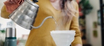 pour over coffee