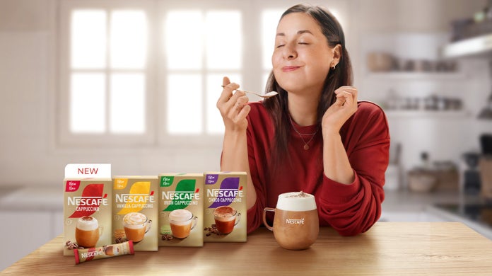 nescafe cappuccino