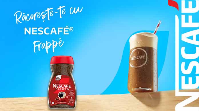 Răcorește-te cu NESCAFÉ® Frappé