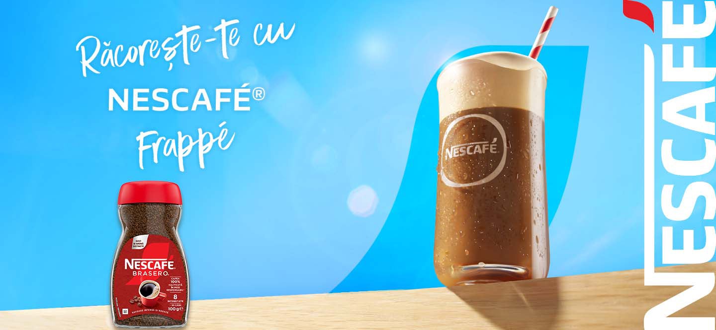 Răcorește-te cu NESCAFÉ® Frappé