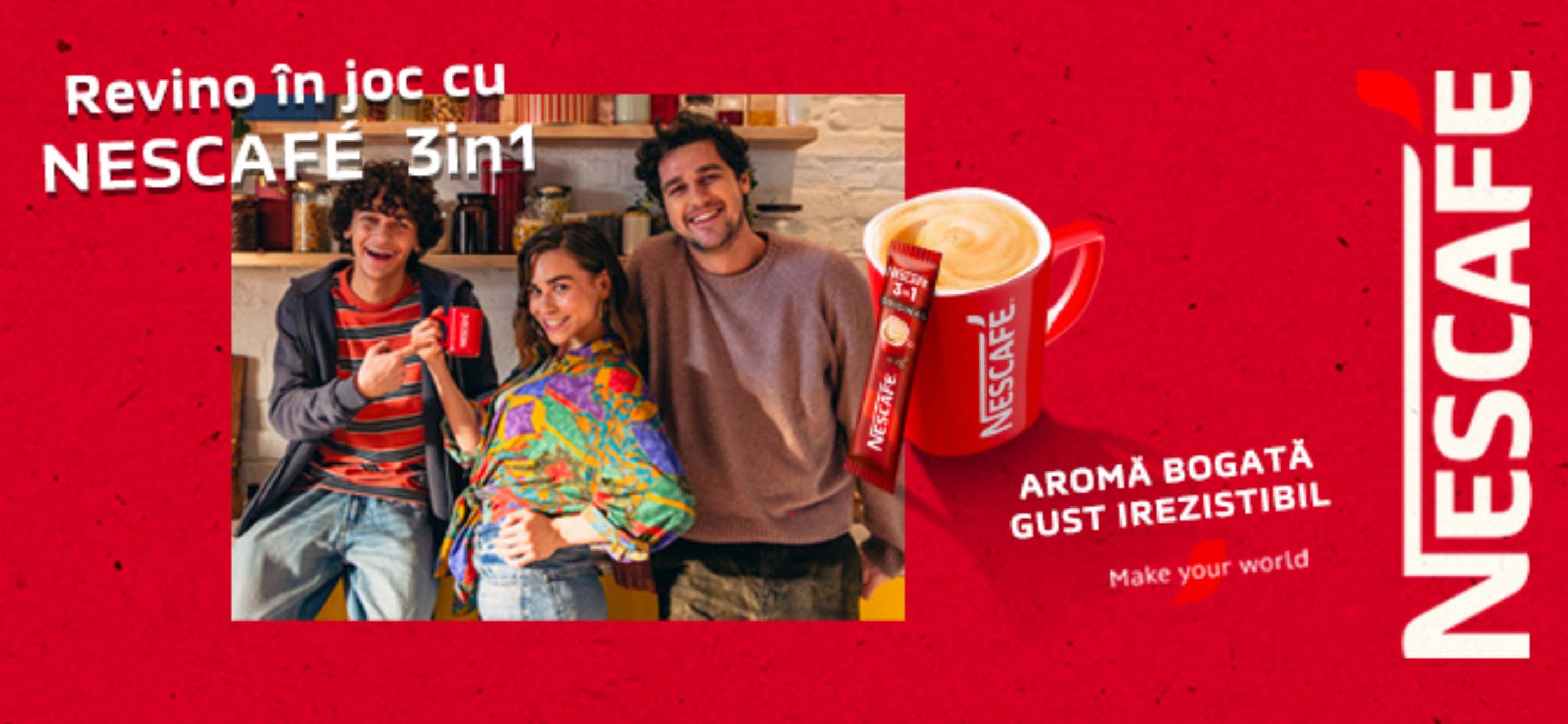 Revino În Joc Cu NESCAFÉ® 3in1!