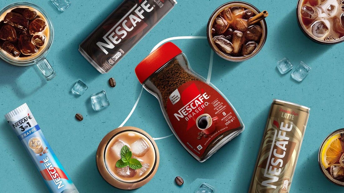 Gama de produse NESCAFÉ® pentru cafea rece