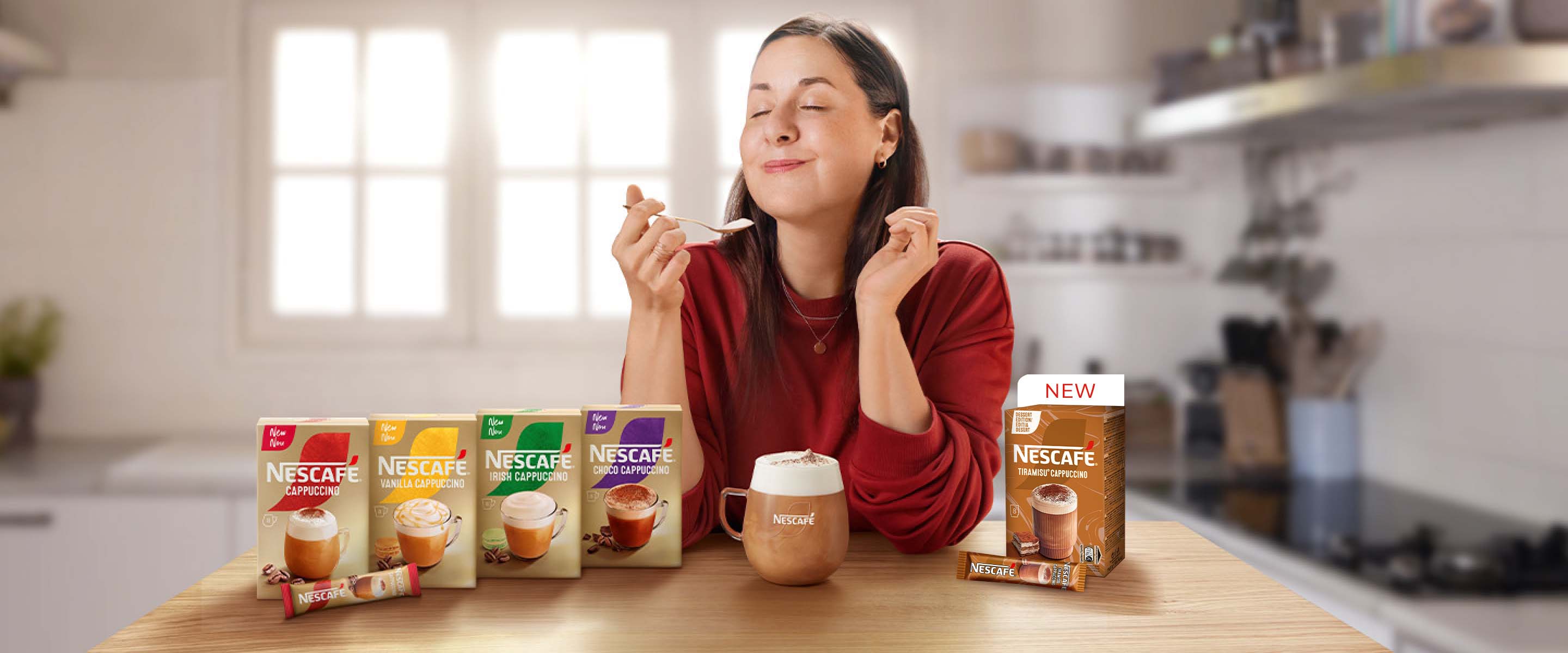 Spune "da" pentru un cappuccino delicios