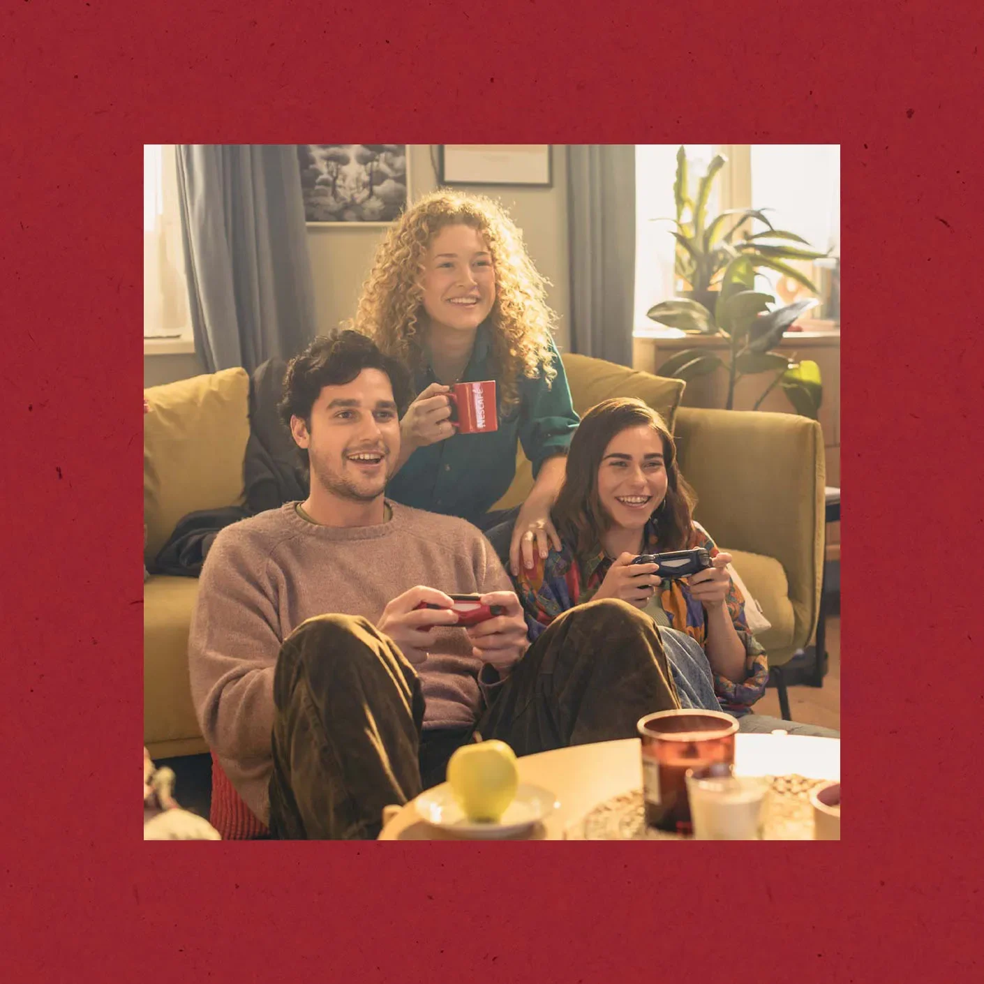 prieteni care joaca joc video