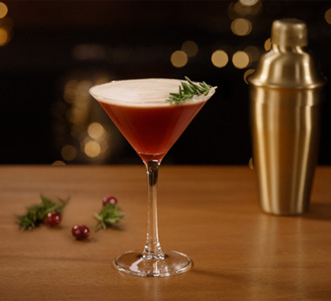 Winter berry cosmo