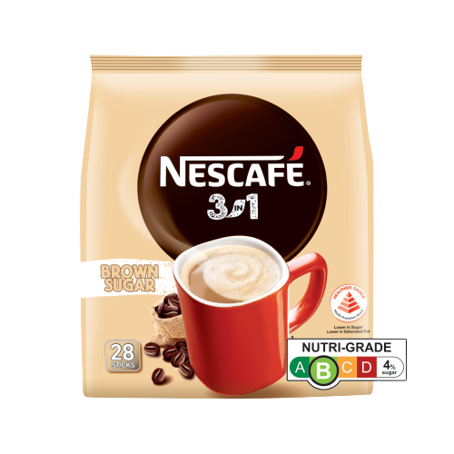 NESCAFÉ Original Coffee 3in1 Brown Sugar with Healthier Choice