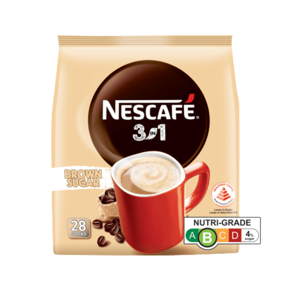 NESCAFÉ Original 3in1 Brown Sugar with Healthier Choice