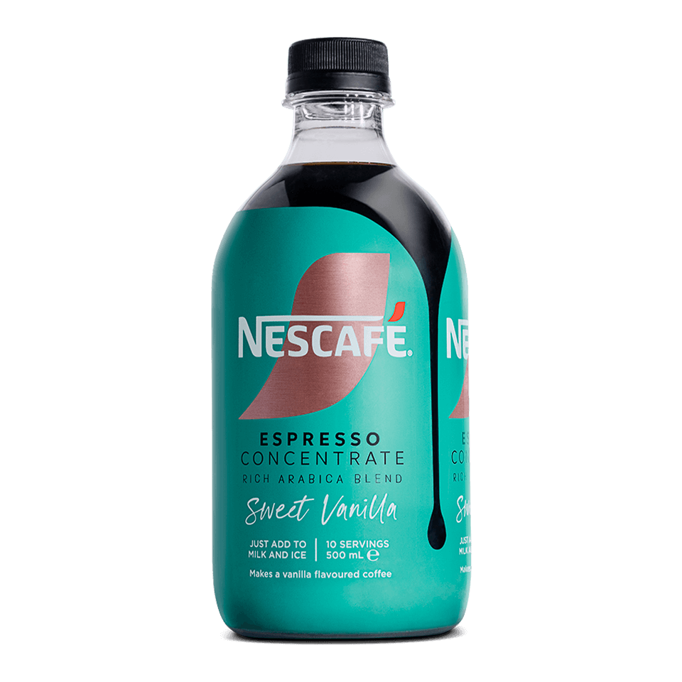 espresso concentrate sweet vanilla