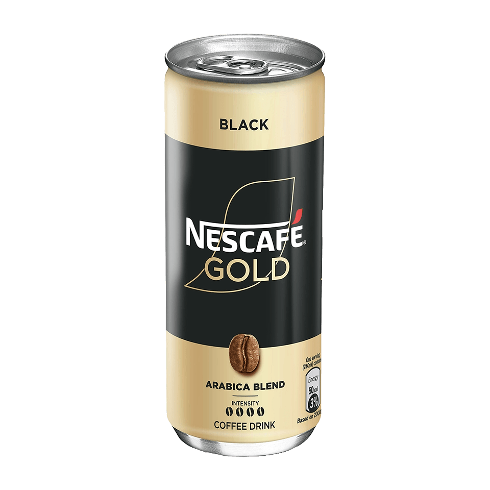 GOLD Black Can