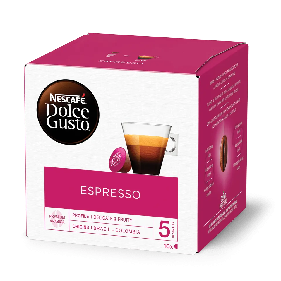 Dolce Gusto Espresso Pods